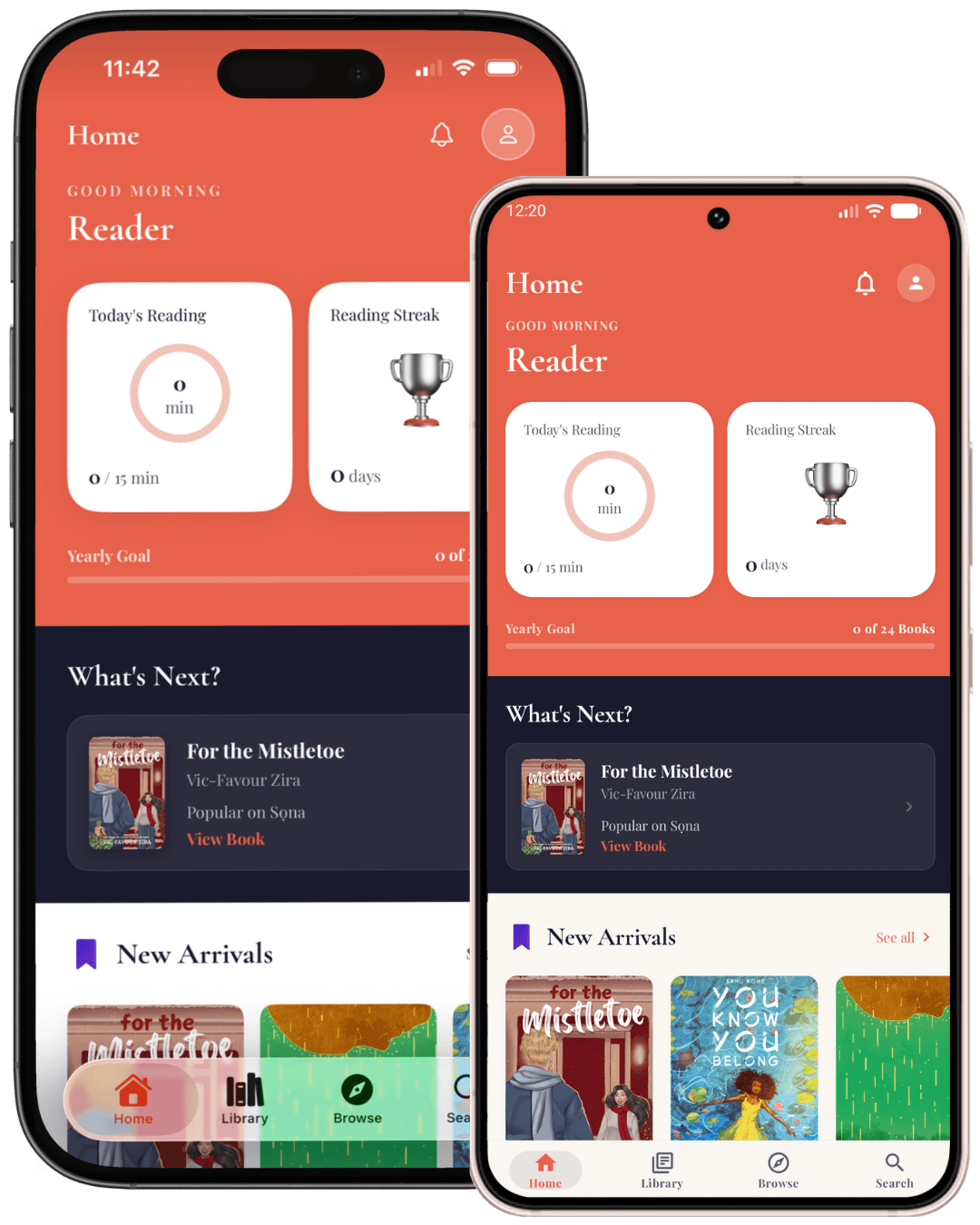 Sọna reading app preview